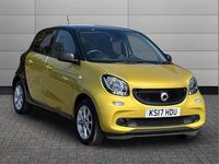 Used Smart ForFour Passion 71 HP (52 kW) 2017 Yellow Hatchback