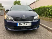 Used Skoda Fabia SE 110 HP (80 kW) 2017 Blue Estate
