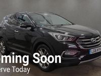 Used Hyundai Santa Fe Premium SE 2016 Black SUV