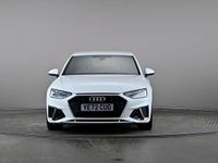 Used Audi A4 S-Line 150 HP (110 kW) 2022 White Sedan