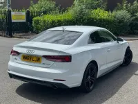Used Audi A5 S-Line 150 HP (110 kW) 2019 White Coupe