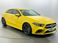 Used Mercedes A35 AMG Premium 2019 Yellow Hatchback