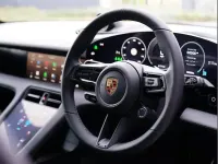 Used Porsche Taycan 300 kW (408 HP) 2025 Black Sedan