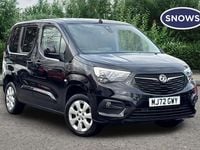 Used Vauxhall Combo S 102 HP (75 kW) 2022 Black MPV