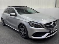 Used Mercedes A180 AMG Line Premium Plus 109 HP (80 kW) 2017 Silver Hatchback