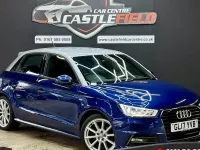 Begagnad Audi A1 Sportback S-Line 125 HK (91 kW) 2017 Blå Halvkombi