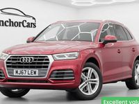 Used Audi Q5 S-Line 190 HP (139 kW) 2017 Red SUV