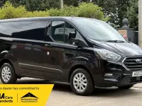Used Ford Transit Custom Limited 130 HP (95 kW) 2021 Black Van