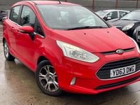 Used Ford B-MAX Zetec 90 HP (66 kW) 2013 Red MPV