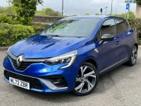 Used Renault Clio V RS Line 90 HP (66 kW) 2022 Iron blue metallic Hatchback
