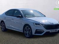 Used Skoda Octavia vRS 245 HP (180 kW) 2023 White Hatchback
