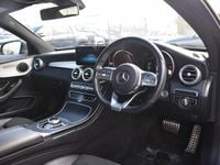 Used Mercedes C300 AMG line 258 HP (189 kW) 2019 Grey Coupe