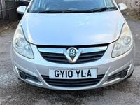 Used Vauxhall Corsa 100 HP (73 kW) 2010 Silver Hatchback
