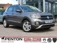Usado VW T-Cross SE 115 HP (84 kW) 2020 Cinzento SUV