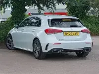 Used Mercedes A200 AMG line 163 HP (119 kW) 2020 White Hatchback