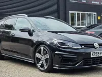 Used VW Golf VII R 300 HP (220 kW) 2019 Black Estate