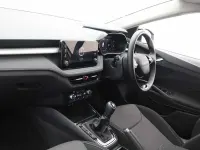 Used Skoda Fabia Design Edition 80 HP (58 kW) 2025 Moon white metallic black magic pearl effect Hatchback