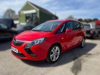 Used Vauxhall Zafira SRi 170 HP (125 kW) 2014 Red MPV
