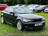 Used BMW 120 Coupé M Sport 2008 Black Coupe