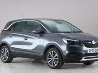 Used Vauxhall Crossland X Elite 131 HP (96 kW) 2020 Grey SUV