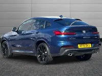 Used BMW X4 M Sport 190 HP (139 kW) 2019 Blue SUV
