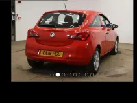 Used Vauxhall Corsa 70 HP (51 kW) 2015 Red Hatchback