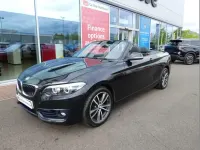 Usado BMW 218 Sport Line 134 HP (98 kW) 2020 Preto Cabrios