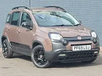 Begagnad Fiat Panda 2020 Brun Halvkombi