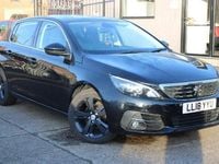 Used Peugeot 308 Allure 130 HP (95 kW) 2018 Black Hatchback