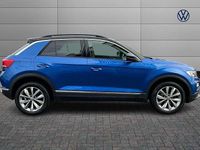 Used VW T-Roc Design 115 HP (84 kW) 2020 Blue SUV