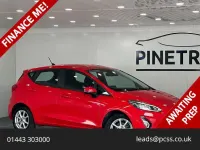 Used Ford Fiesta Zetec 100 HP (73 kW) 2019 Red Hatchback