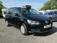Used VW Sharan S 140 HP (102 kW) 2014 Black MPV