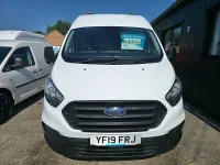 Used Ford Transit Custom 130 HP (95 kW) 2019 White Van