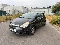 Used Vauxhall Corsa 95 HP (69 kW) 2012 Black Hatchback