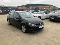 Used VW Golf VII Match 110 HP (80 kW) 2015 Black Hatchback