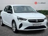 Used Vauxhall Corsa Design Edition 100 HP (73 kW) 2023 White Hatchback