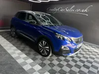 Used Peugeot 3008 GT-line 130 HP (95 kW) 2017 Blue SUV