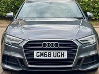 Used Audi A3 Sportback S-Line 150 HP (110 kW) 2019 Grey Hatchback