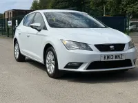 Used Seat Leon SE 150 HP (110 kW) 2013 White Hatchback