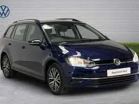 Begagnad VW Golf VII SE 150 HK (110 kW) 2019 Blå Kombi