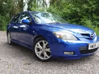 Used Mazda 3 Inclusive 105 HP (77 kW) 2008 Blue Hatchback