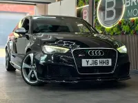Used Audi RS3 367 HP (269 kW) 2016 Black Sedan