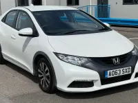 Used Honda Civic SE 120 HP (88 kW) 2013 White Hatchback