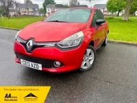 Used Renault Clio IV Dynamique 75 HP (55 kW) 2013 Red Hatchback