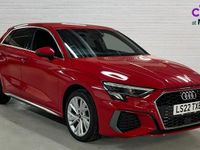Used Audi A3 e-tron S-Line 204 HP (150 kW) 2022 Red Hatchback