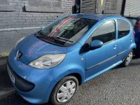 Gebraucht Peugeot 107 68 PS (50 kW) 2008 Blau Kleinwagen