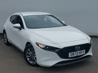 Usado Mazda 3 122 CV (89 kW) 2022 Blanco Utilitario