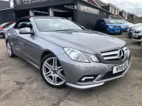 Used Mercedes E350 2011 Silver Cabriolet