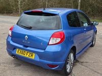 Used Renault Clio II GT 86 HP (63 kW) 2010 Blue Hatchback
