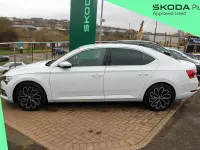 Used Skoda Superb LAURIN & KLEMENT 276 HP (202 kW) 2023 Moon white metallic Hatchback